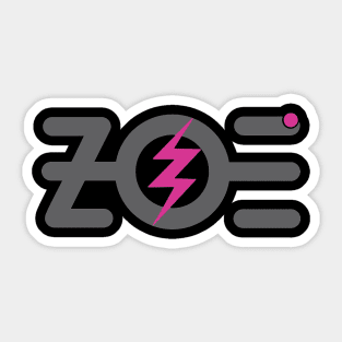 Zoe Band Spanish Sticker